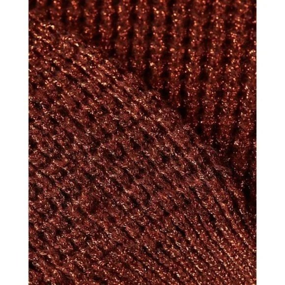 Express Chunky Balloon Sleeve Mock Neck Sweater M - Picture 5 of 5